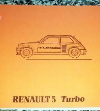 Manuale Officina Renault 5 Maxi Turbo