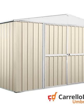 Box in lamiera di Acciaio 360x260cm 9mq avorio