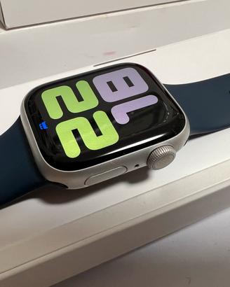 Apple watch serie 9 colore argento come nuovo!!