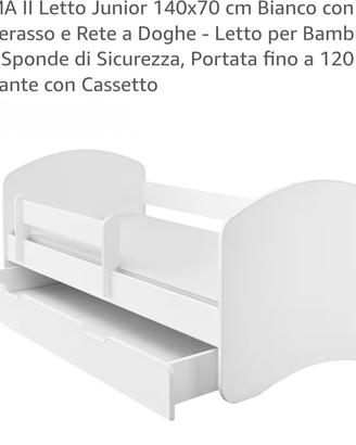 Letto bambini 140x70