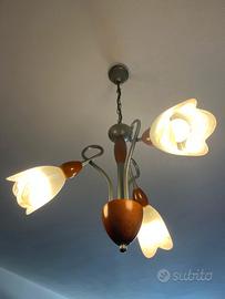 Lampadario a sospensione per soffitto