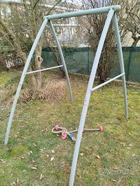 struttura metallica per altalena 