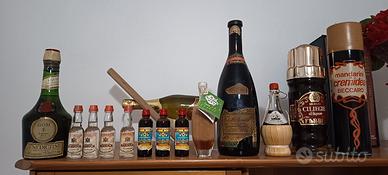  bottiglie liquore da collezione 