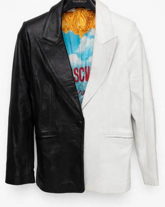  I.LOVE MOSCHINO  vera pelle .blazer  