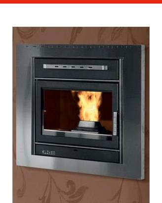 Termocamino stufa a pellet Klover