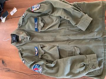 POLO RALPH LAUREN Giacca uomo M65 militare Verde