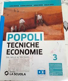 Popoli Tecniche Economie 3 + Domande alla Storia 
