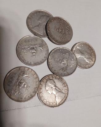 monete da 500 lire argento 