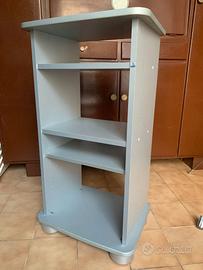 Carrello porta tv Munari Grigio 4 ripiani