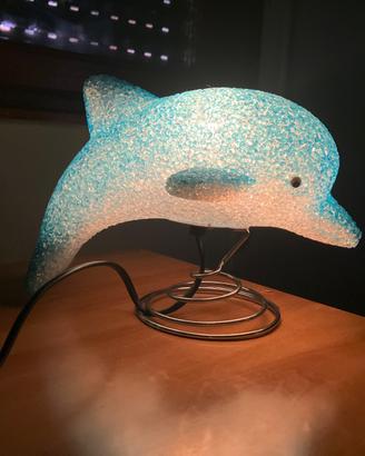 Bajour a forma di delfino