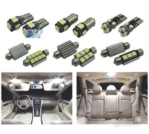 KIT 14 LAMPADE LED INTERNE PER MERCEDES CLASSE C W