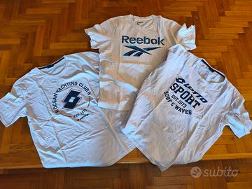 Magliette Lotto e Reebok XXL e XL