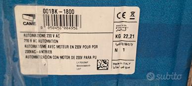 motore apricancello Came
