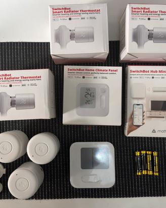 Kit SwitchBot termostato valvole: 3 termostati