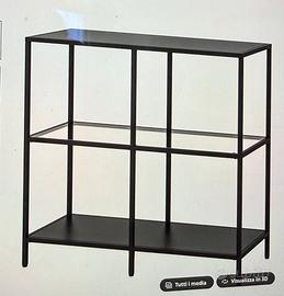 Scaffale ikea nero