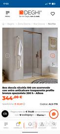 Box doccia nuovo