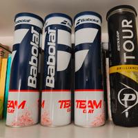 4 tubi palline tennis