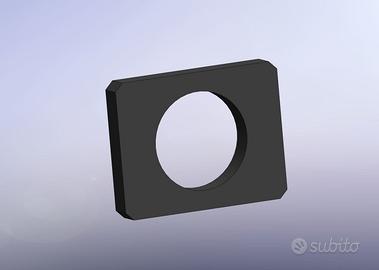 Kit 8 Spessori PVC Nero per Riparazione Sedili BMW