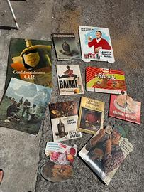 Lotto cartelli pubblicitari anni 70/80