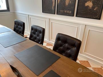 Sedia / Sedie Chesterfield da ufficio o salone