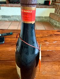 Bottiglia di Barolo 1970