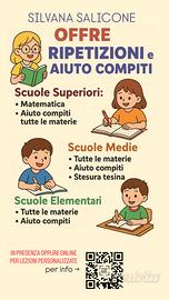 Aiuto compiti e Ripetizioni