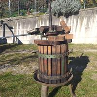 Torchio manuale  per uva seminuovo.