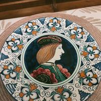 Piatto ceramica Zauli Faenza