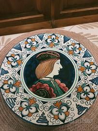 Piatto ceramica Zauli Faenza
