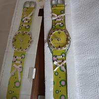 Orologio brandani da parete mille bolle verde poli
