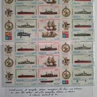 ITALIA REP. combinazioni francobolli