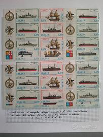 ITALIA REP. combinazioni francobolli