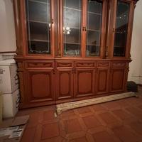 Mobile in abbinato completamente in legno Douglas