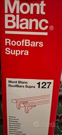 barre portapacchi Mont blanc roofbars Supra 127 