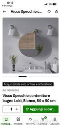 Specchiera Contenitore