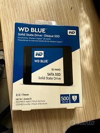 WD Blue SSD 500GB SATA 2.5 7mm