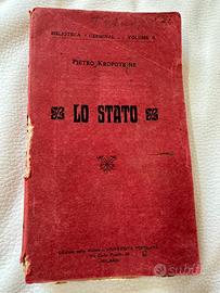 Lo stato kropotkine Pietro una lira libro introvab