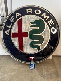 Insegna Alfa Romeo 120 cm a led