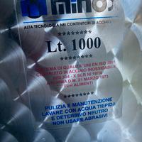 Cisterna inox 1000 lt