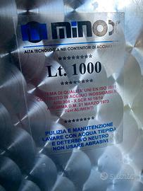 Cisterna inox 1000 lt