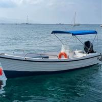 Barca lancia motoscafo Mercury 40 cv trim