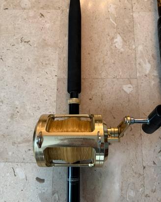 Canna da pesca per tonni, come nuova!!