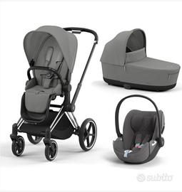 CYBEX TRIO PRIAM Manhattan Grey Come nuovo