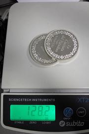 Medaglie / Lingotto argento 925/1000