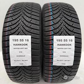 2 gomme 195 55 16 hankook a1542