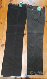 PANTALONI VINTAGE VELLUTO DUCA VISCONTI DI MODRONE