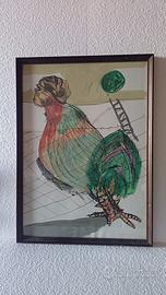 Litografia Bruno Cassinari
