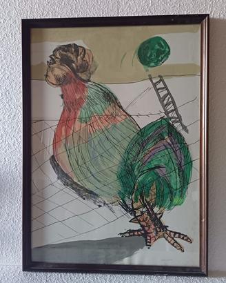 Litografia Bruno Cassinari