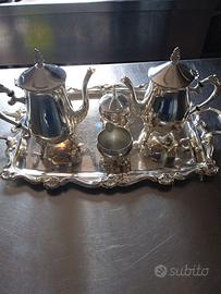 Servizio placcato argento 800/1000 vintage anni 60