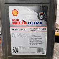 shell helix ultra 0w20 20 litri